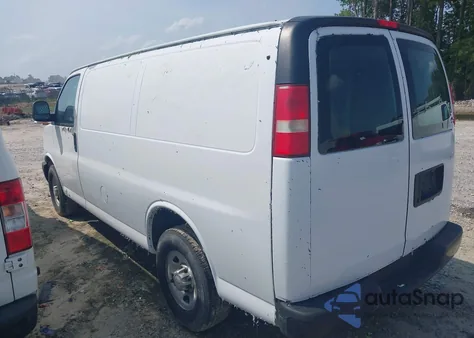 2012 Chevrolet Express 2500 Work Van из США, поврежденный, VIN 1GCWGFCA6C1194707